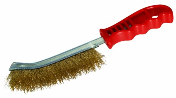 BROSSE METALIQUE CONVEXE ACIER LAITONNE