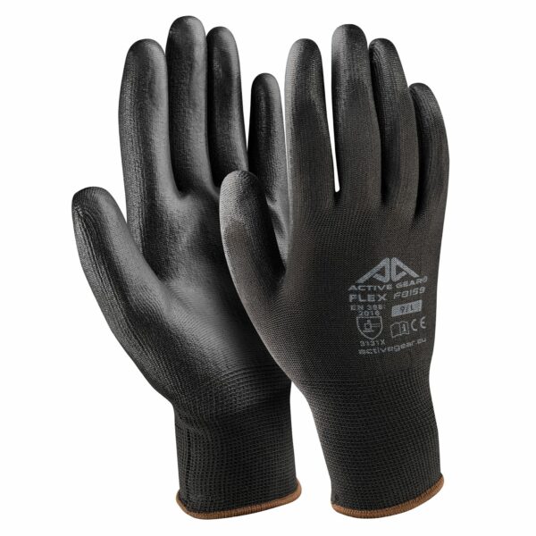 EPI Gants polyester PU noir