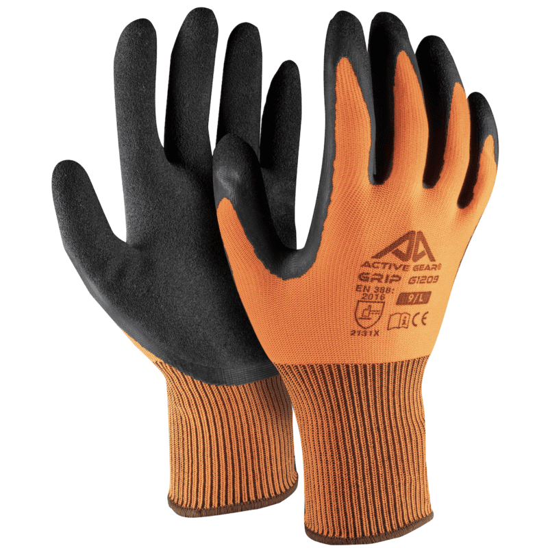 GANT DE CHANTIER,Black-L--gants De Sécurité Pour Le Travail, 6 Paires