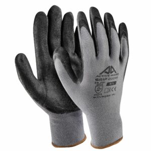 EPI Gants polyester nitrile lisse noir