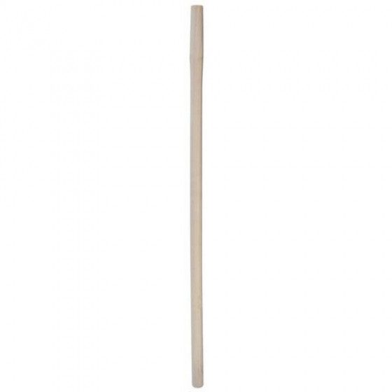 Manche En Bois Conique 150cm Pour Râteau Plastique Saturnia - Diamètre 28mm - Remplacement Ergonomique