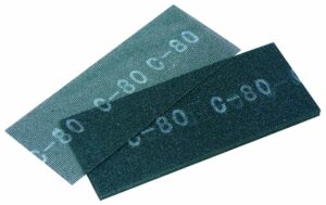 PAQUET DE 10 FEUILLES TREILLIS GRAIN 80 1
