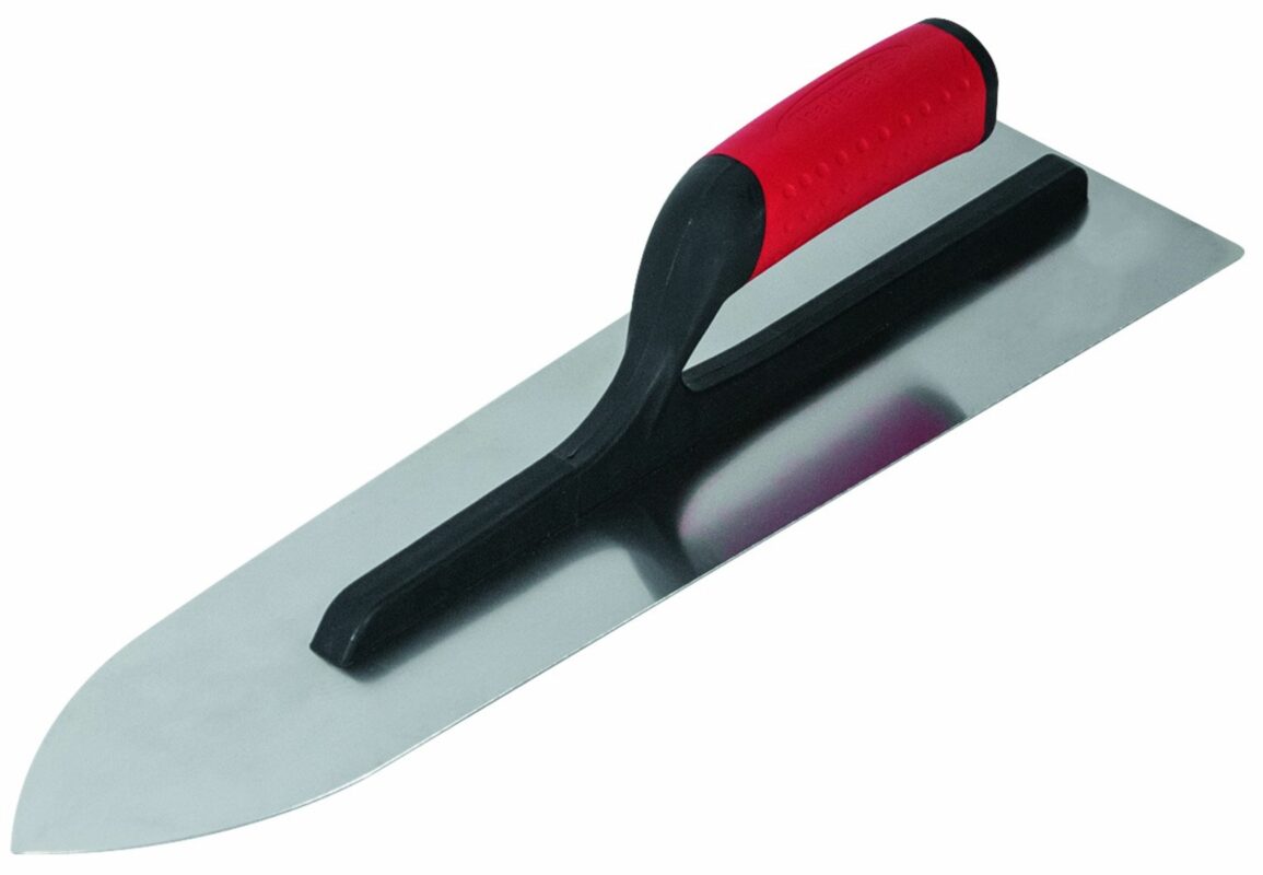 Platoir Flamand Silverline 400x110 Mm - Outil Maçonnerie Pour Mortier Et Ciment