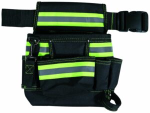 PORTE OUTILS TABLIER 9 POCHE TISSU BANDES RETRO