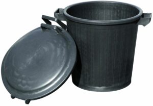 POUBELLE PRO DE CHANTIER 72 LITRES PLASTIQUE 1