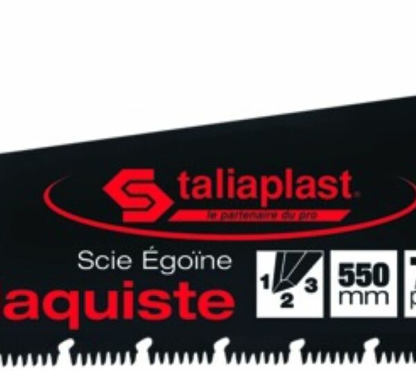 Scie de plaquiste poignée bi-matière