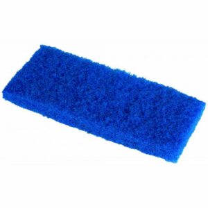LOT DE 3 TAMPONS ABRASIFS BLEUS 28X14X25CM