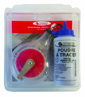 LOT TRACAGE CORDEAU POUDRE A TRACER BLEUE 140G scaled