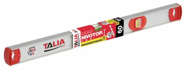 NIVEAU NIVOTOP ALUMINIUM PROFIL I MAGNETIQUE 100CM