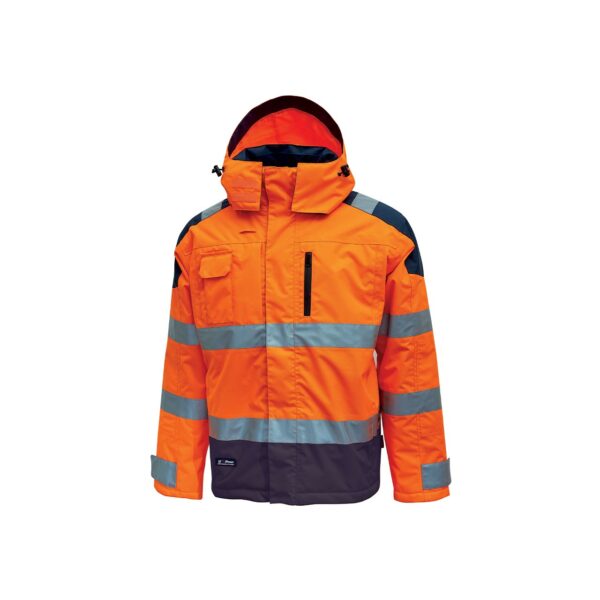 Parka anti pluie haute visibilité DEFENDER U-POWER
